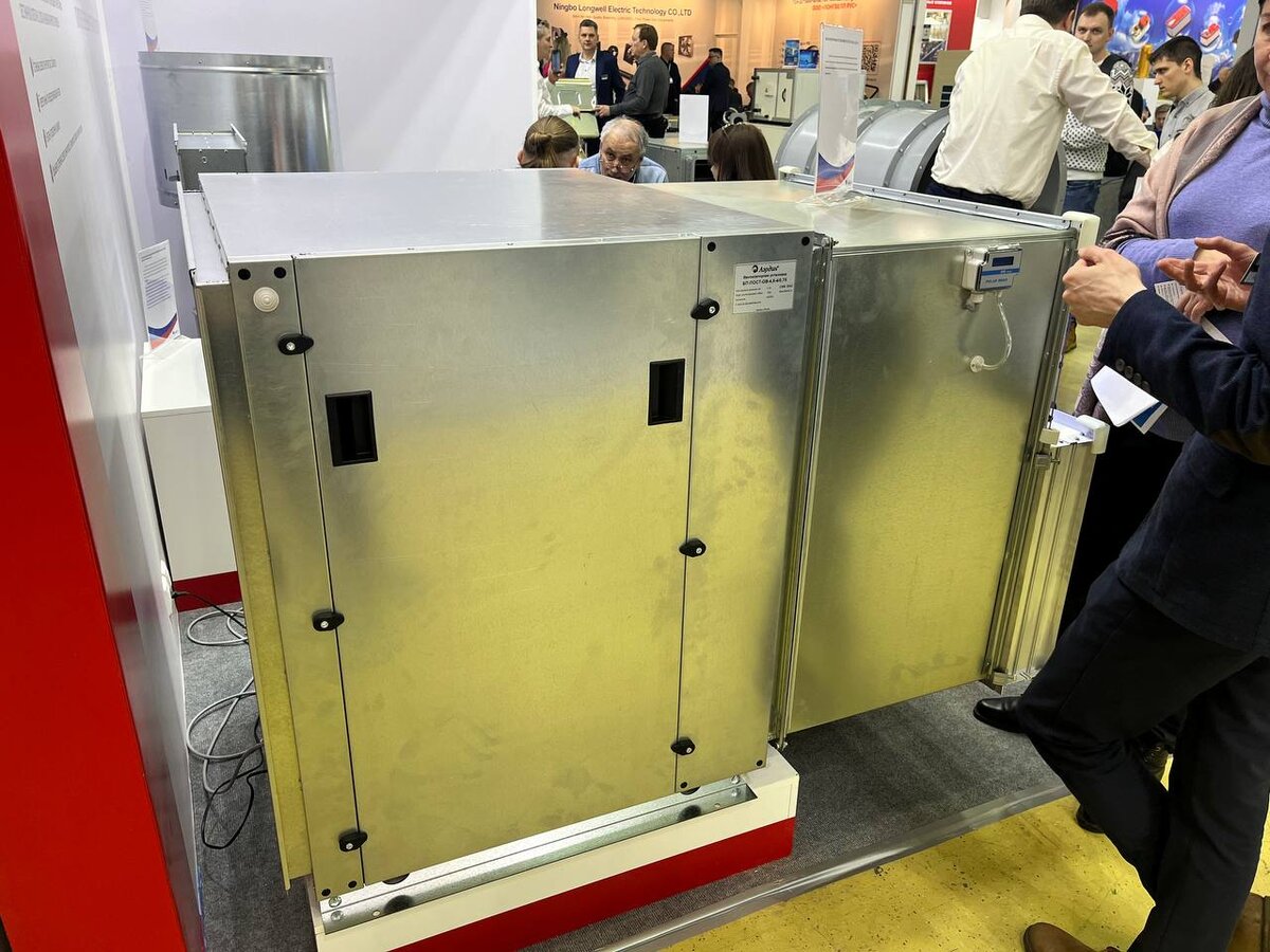 Рис. 1 Вентиляторная установка БП-ПОСТ-ОВ. Вид 1