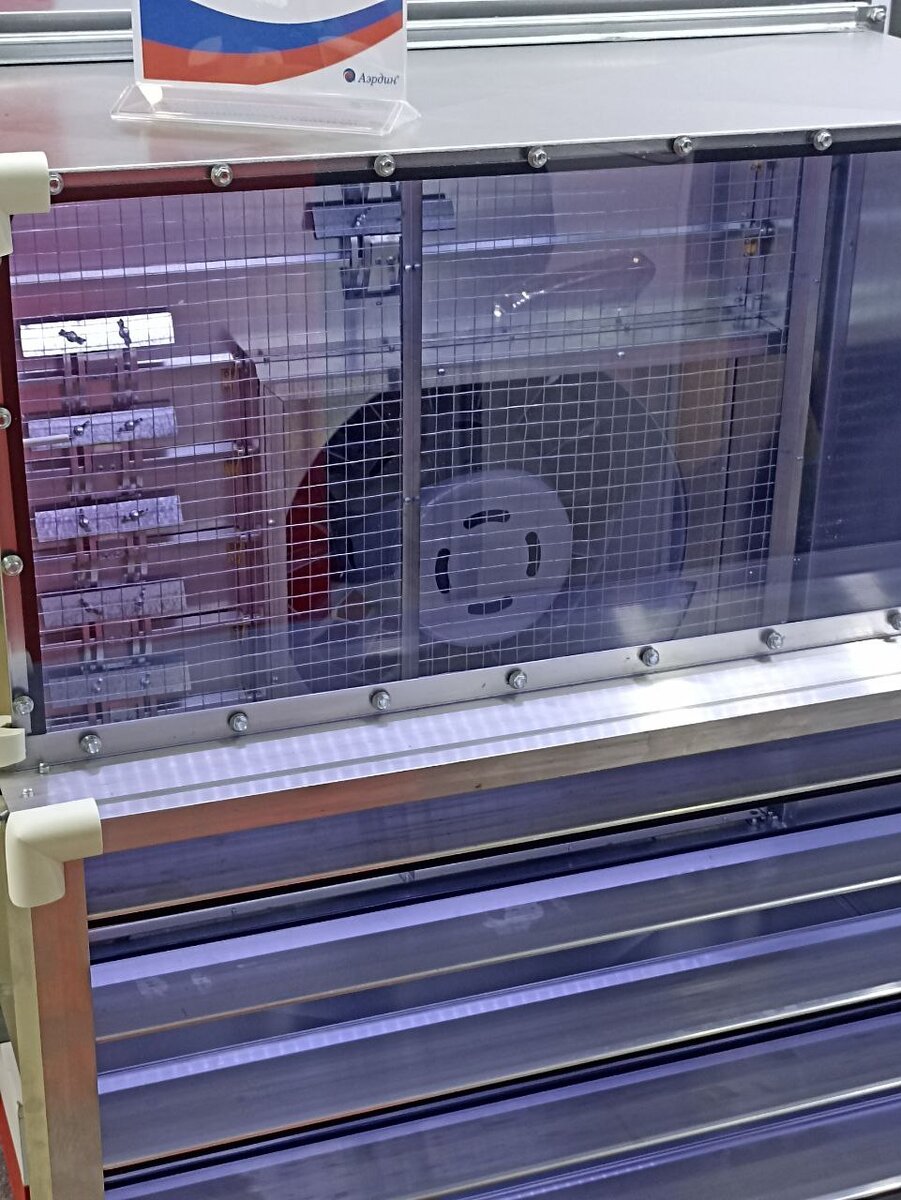 Рис. 3 Вентиляторная установка БП-ПОСТ-ОВ. Вид 3