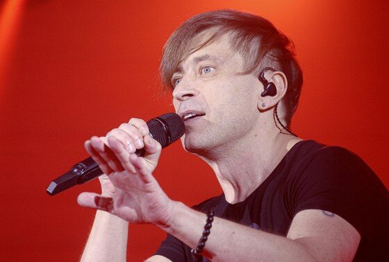    Участник рок-группы «Би-2» Лева (Егор Бортник)