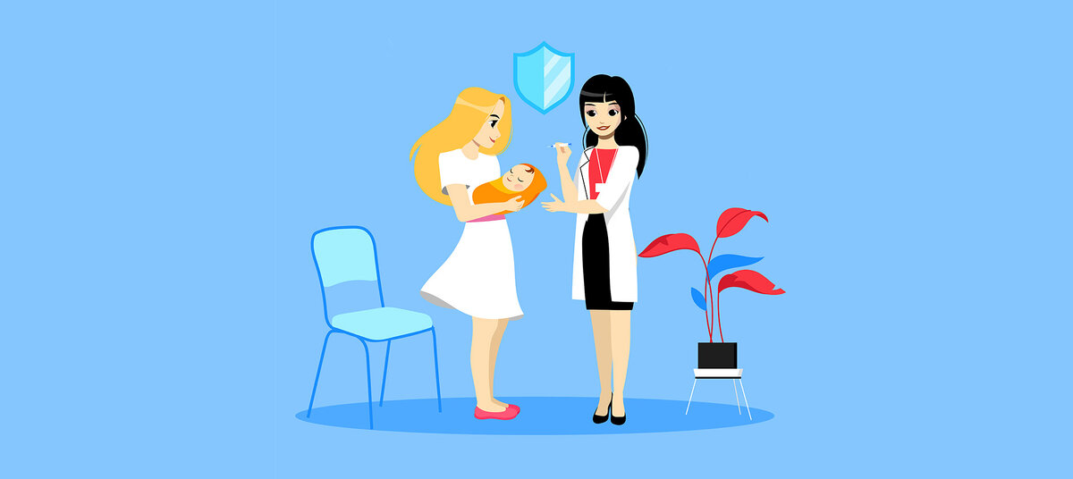 «В роддоме новорожденному делают всего две прививки: от гепатита В и от туберкулёза. Обе инфекции опасны именно для малышей и поэтому делаются так рано. Если ребёнок после родов не в реанимации, то по сути у него нет противопоказаний для этих прививок».