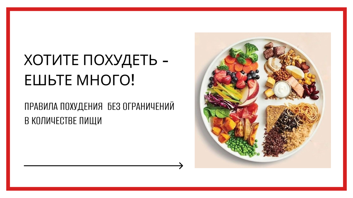 Как худеть без чувства голода? Статья для всех, кому нужно сбросить лишние килограммы. 
