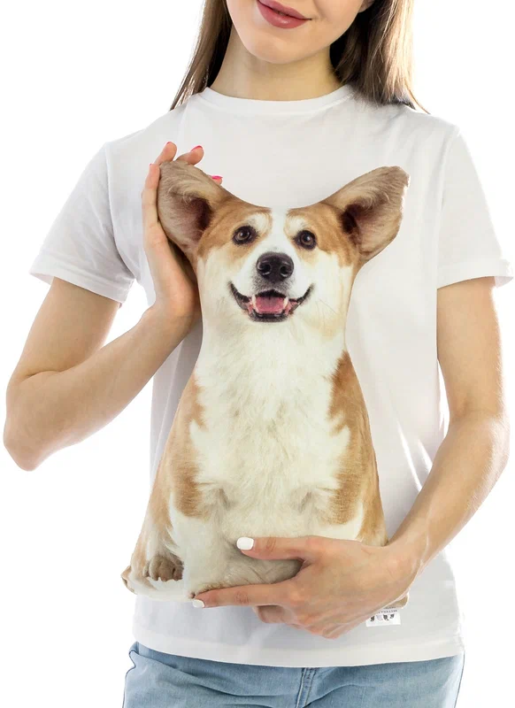 Небольшая подборка из Яндекс.Маркета Манул большая мягкая игрушка-подушка Волк Ауф. Новая игрушка - антистресс бренда Мемограм - идеальный подарок для людей всех возрастов!-5