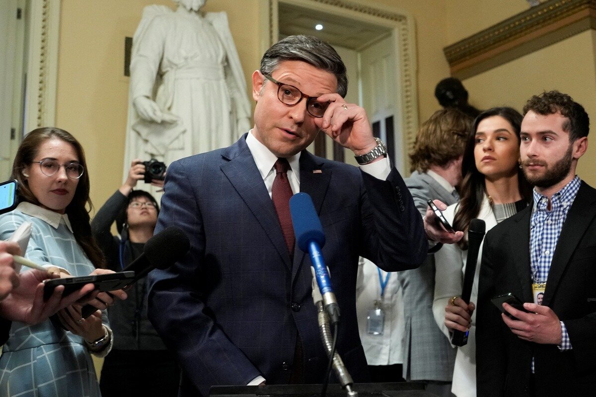 Спикер палаты представителей США Майк Джонсон. Фото: Reuters