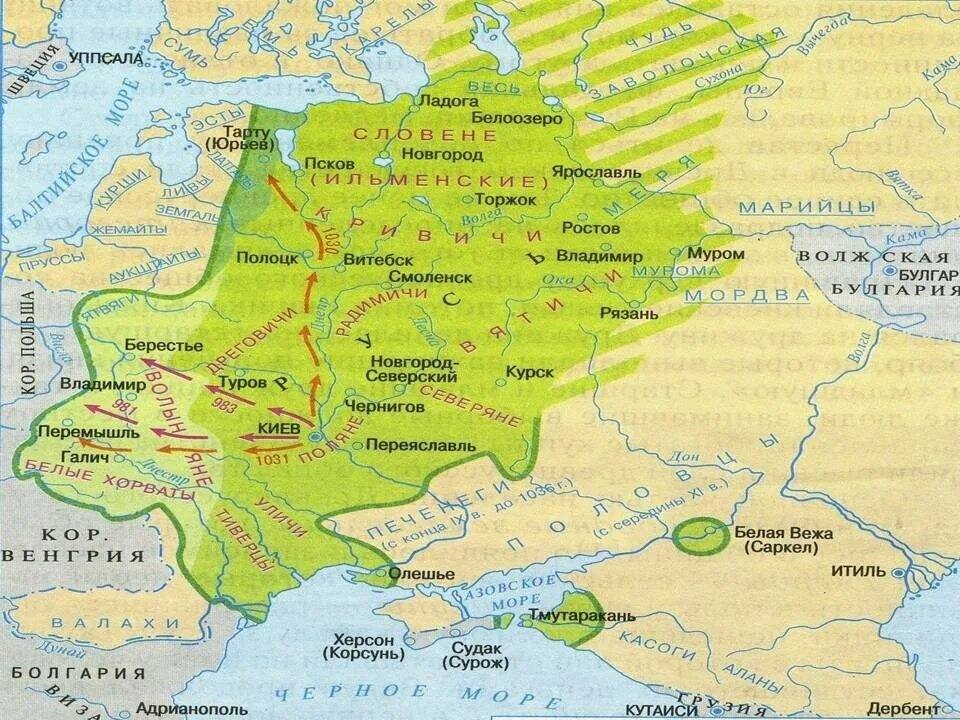 Тмутаракань на карте древней Руси. Карта городов древней Руси 11 века. Тьмутараканское русское княжество карта.