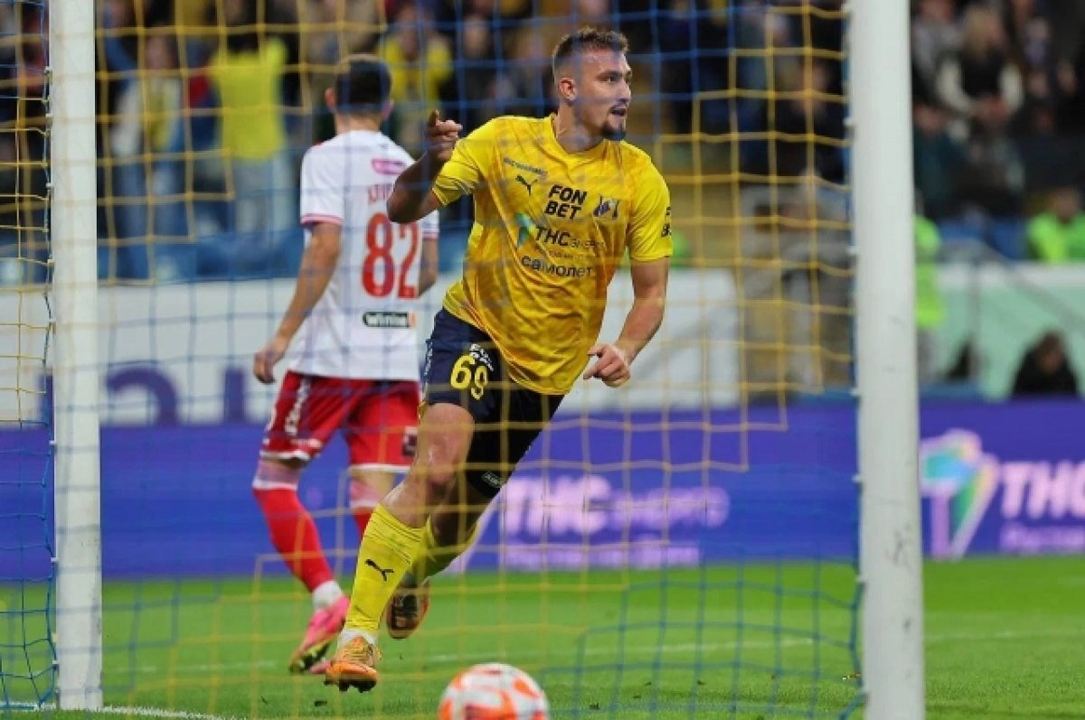    ФК «Ростов» проиграл московскому «Спартаку» с разгромным счётом 1:5