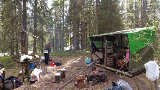 ХИЖИНА НА ДИКОЙ РЕКЕ. ОБАЛДЕННАЯ РЫБАЛКА В ЗАПОВЕДНИКЕ. ПРИЕХАЛИ НА ДАЛЬНИЙ КАРДОН И ОБАЛДЕЛИ. СПЛАВ ПО ТАЁЖНОЙ РЕКЕ К ЛЕСНОМУ БАЛАГАНУ