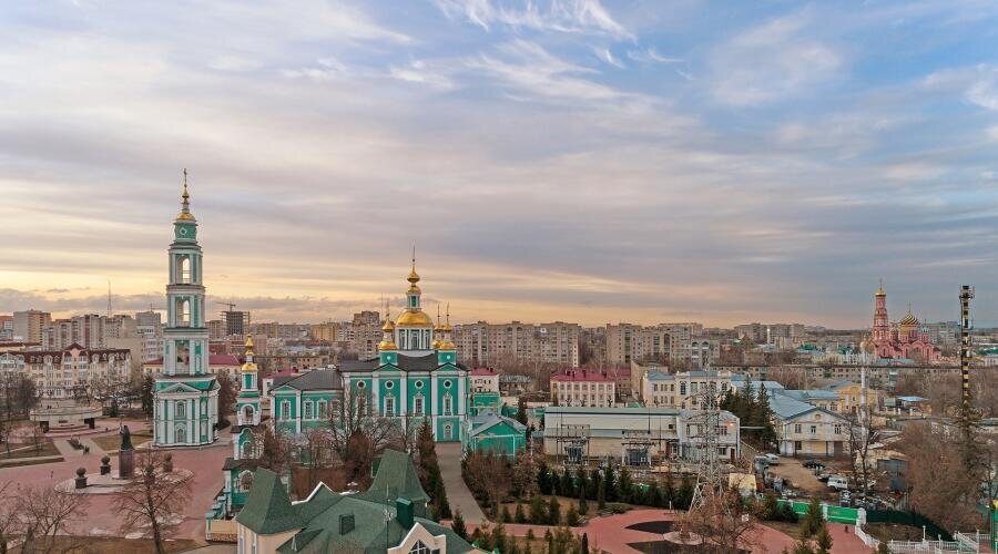    Тамбов. Соборная площадь Фото: Ludvig14, по лицензии CC BY-SA 4.0