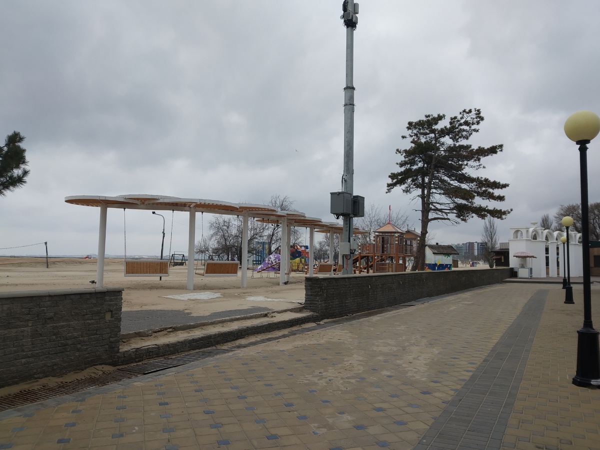 Набережная Центрального пляжа (фото автора публикации 2025 г.)
