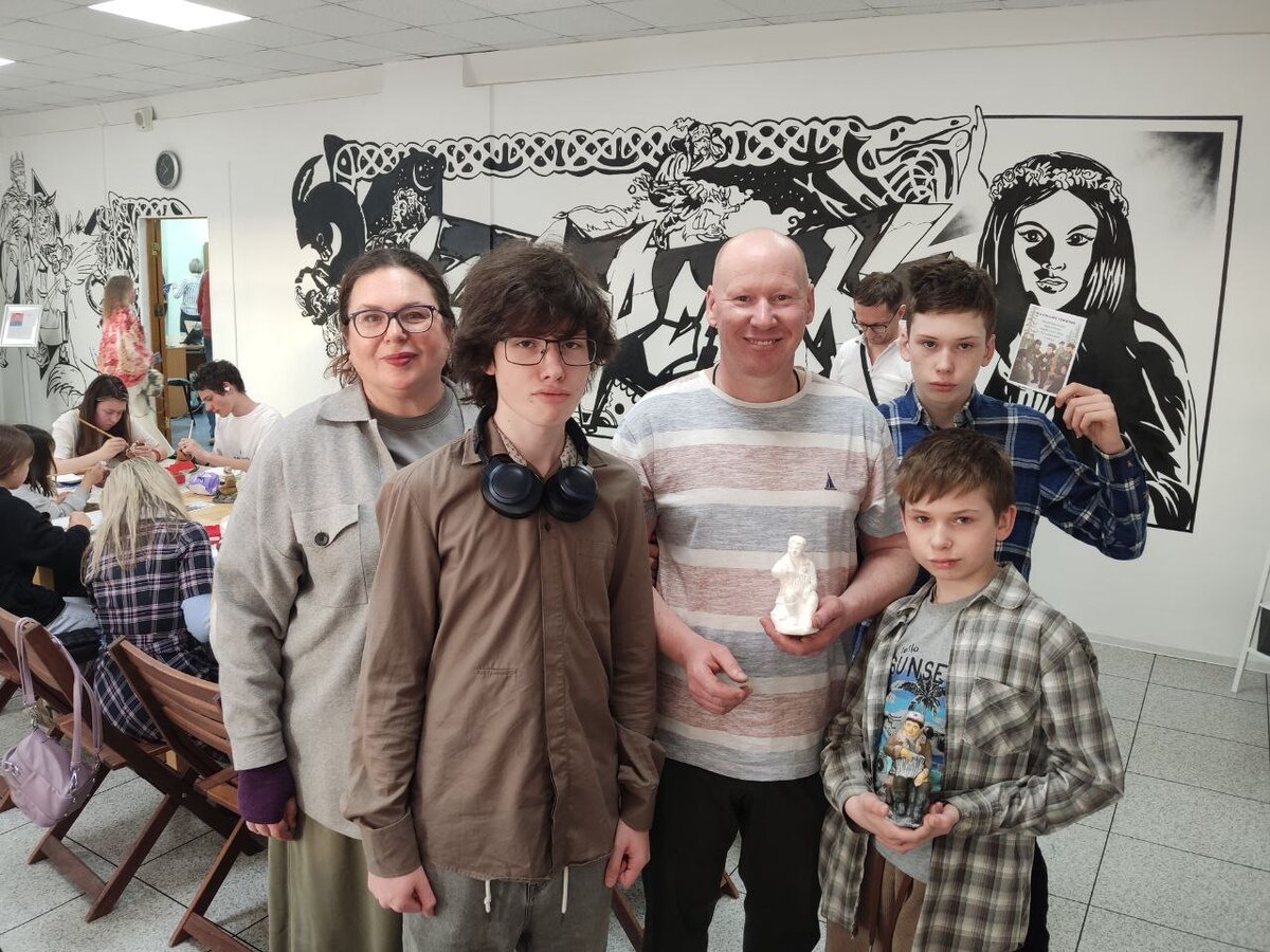 Всей семьёй проводим мастер-класс