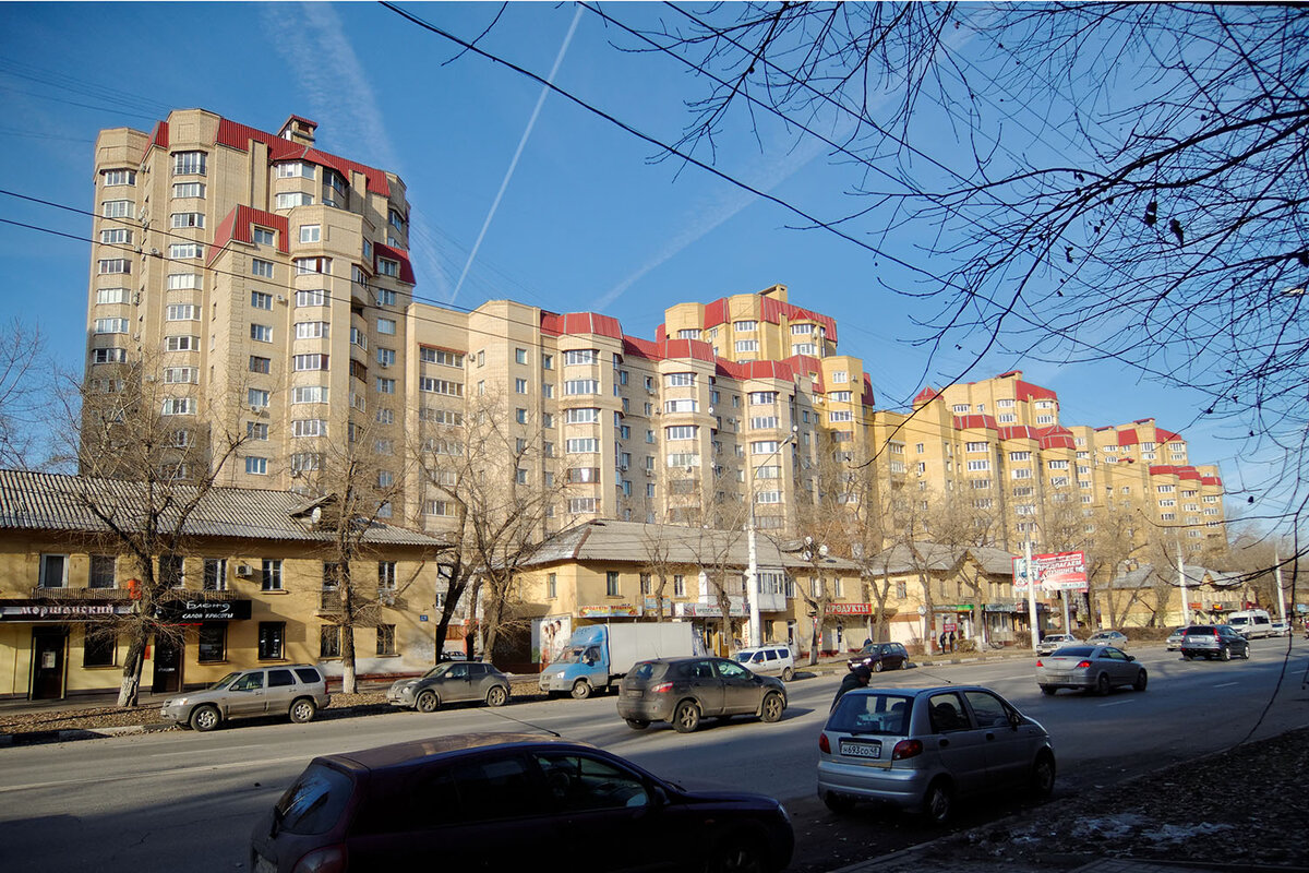 Ленинский проспект в Воронеже