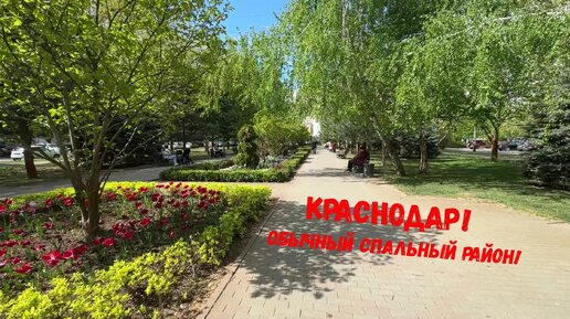 Краснодар. Прогулка по обычному спальному району города