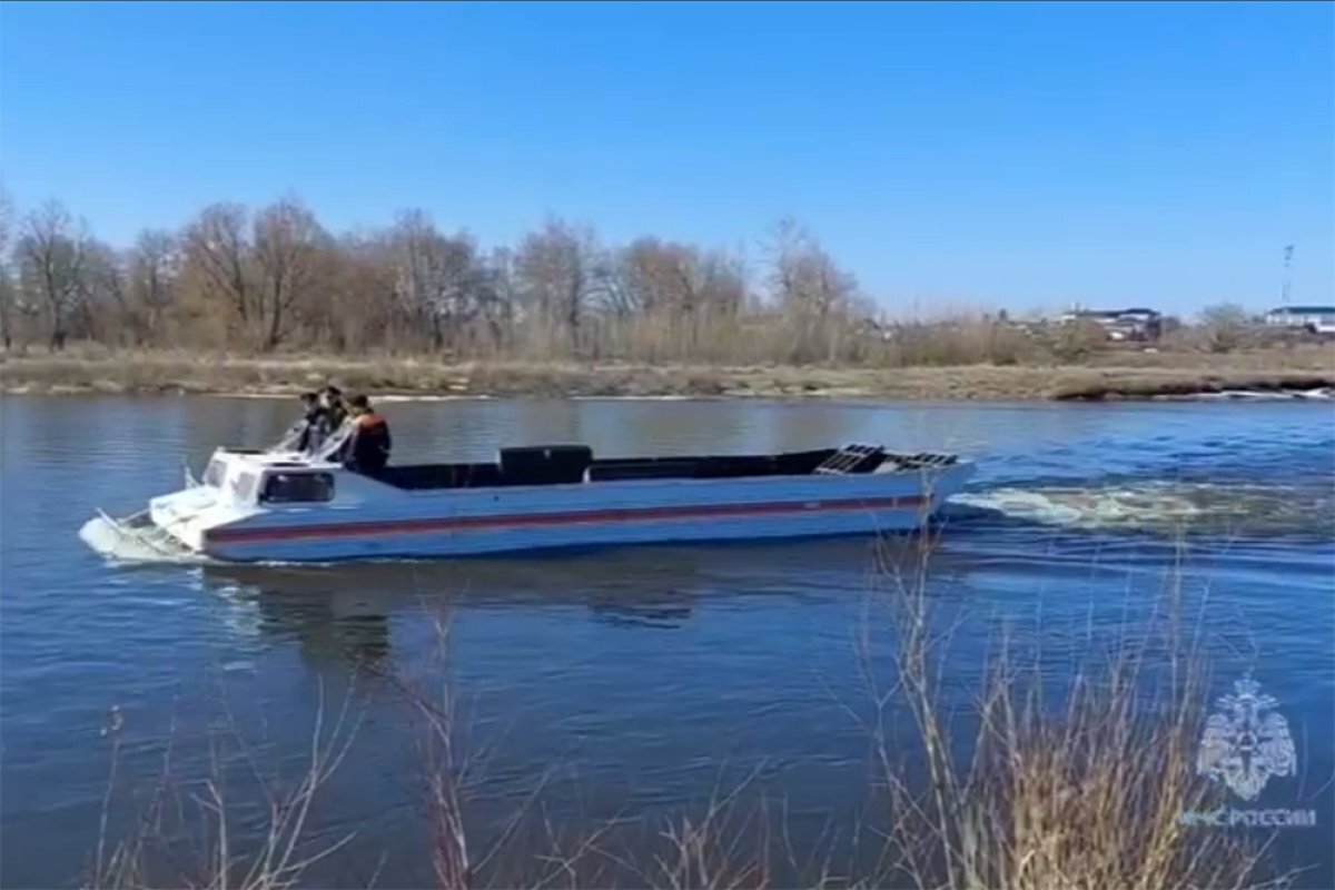    В Уфе из-за паводка может перелить участки около ЖД станции М5-Дема