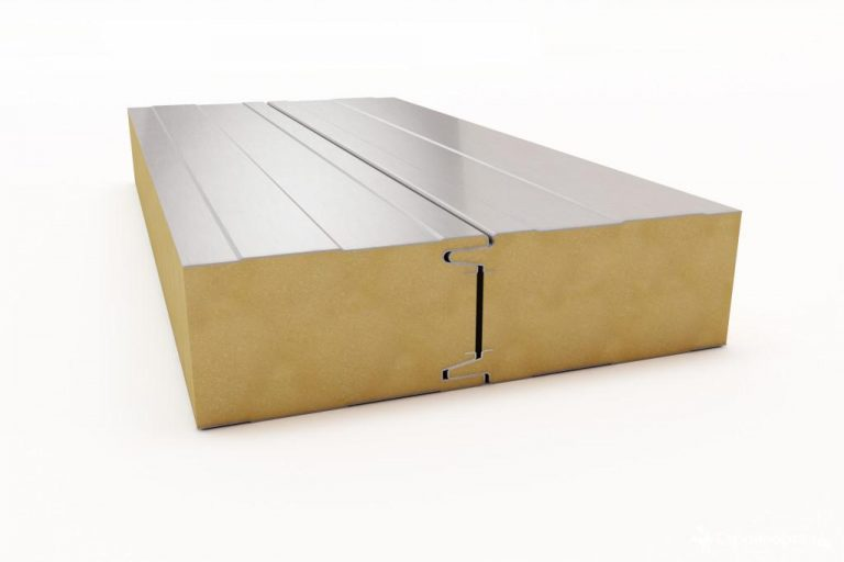 Стеновая сэндвич панель ПИР. Монолитная плита пенополиизоицианурат