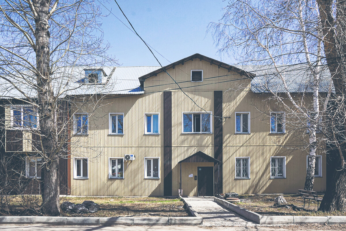 Аварийный дом на ул. Ленинградской, 91/1. Фото Елены Коржевой