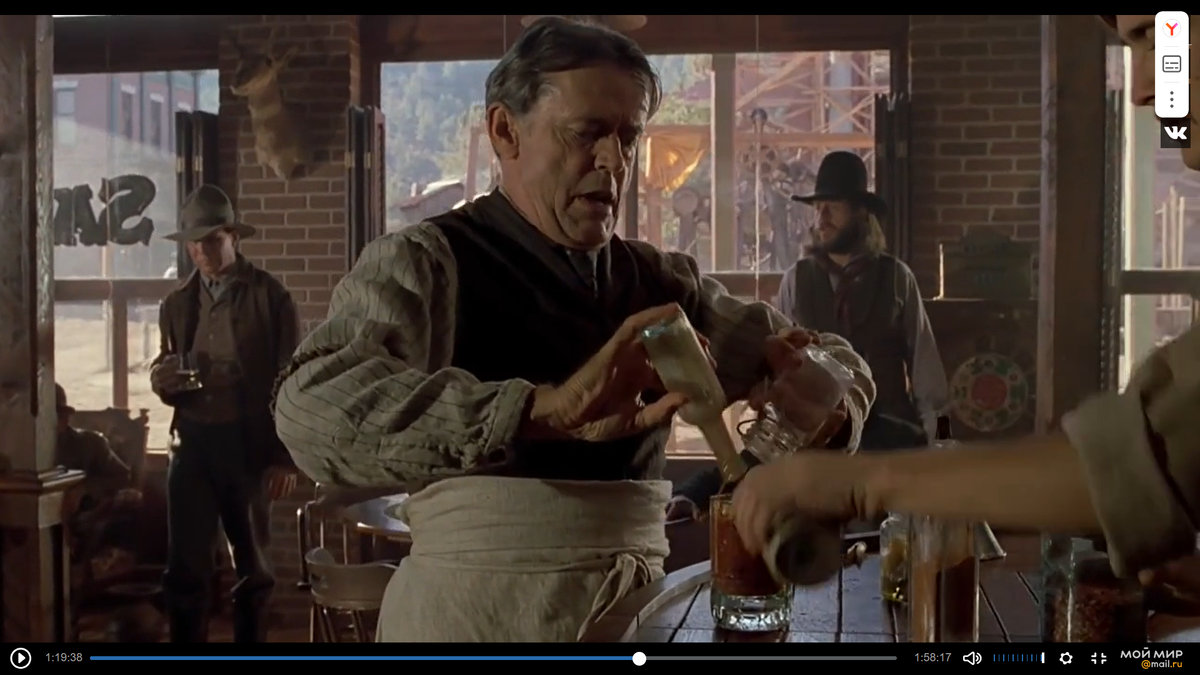 Кадр из фильма "Назад в будущее 3".