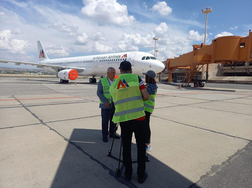 © Photo : press office of the Armenian Airlines