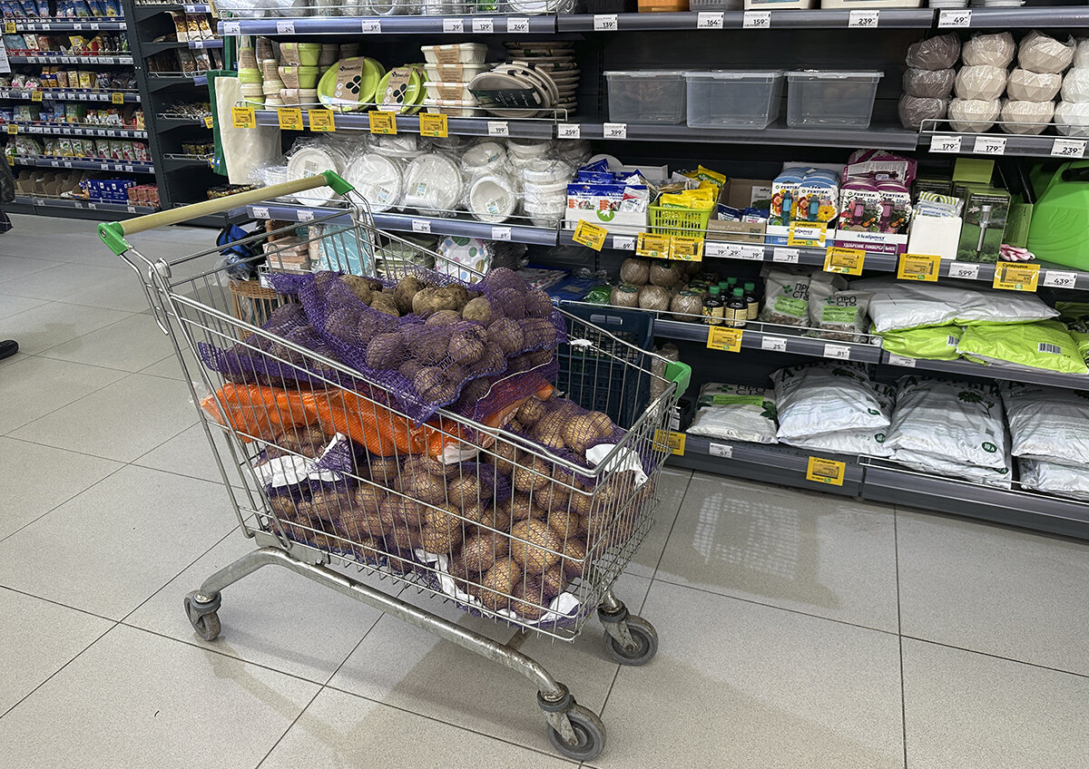    Продовольственное меню россиян и его стоимость меняется