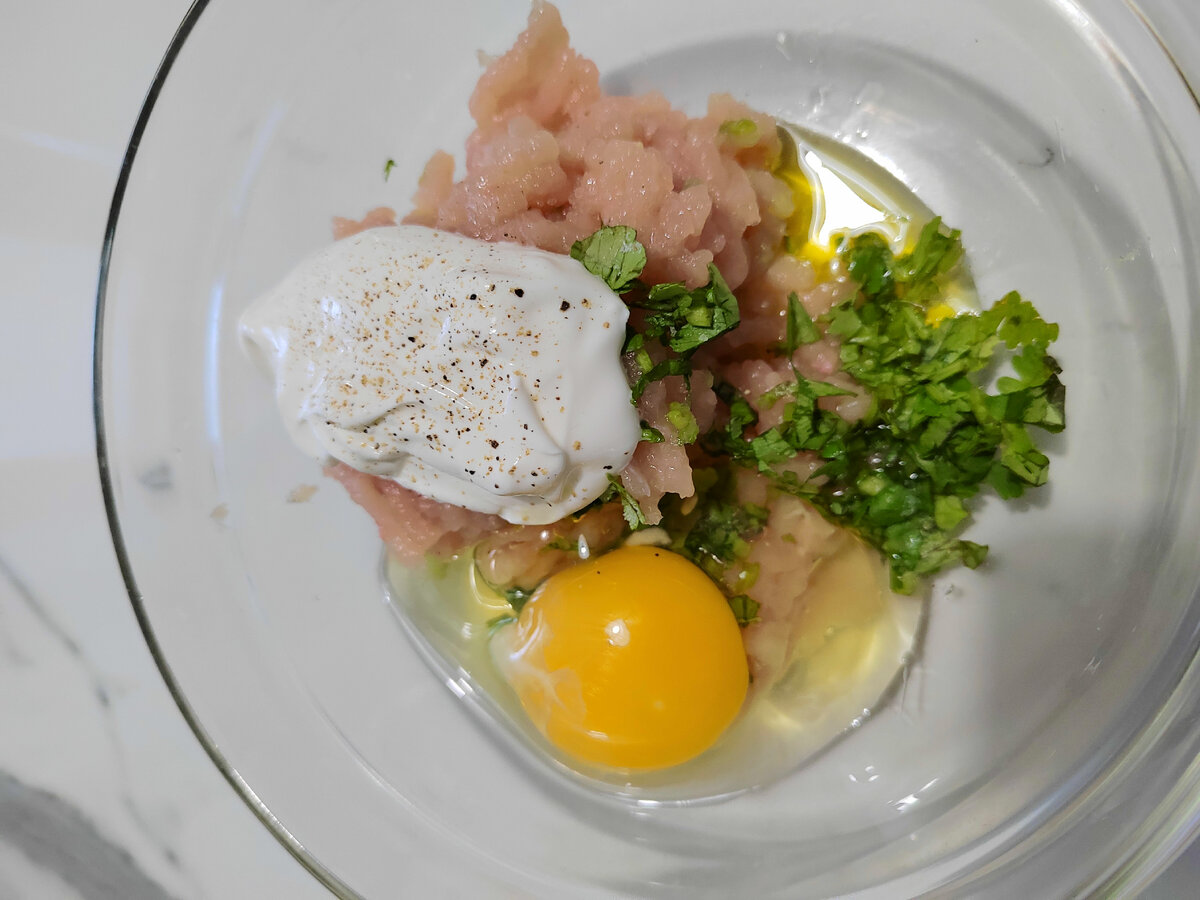 Состав вафель до смешивания