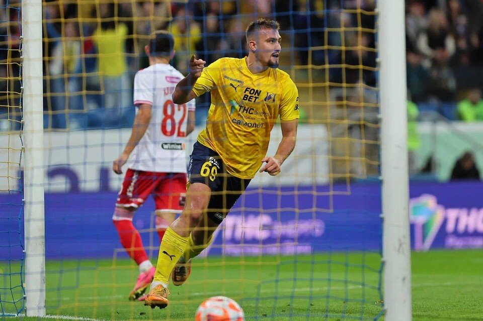 Единственный гол "Ростова" забил Егор Голенков. Фото: ФК "Ростов". 