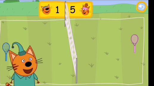 Мультфильм Игра для детей Три Кота 🐆🤗🐱 Соревнования продолжаются