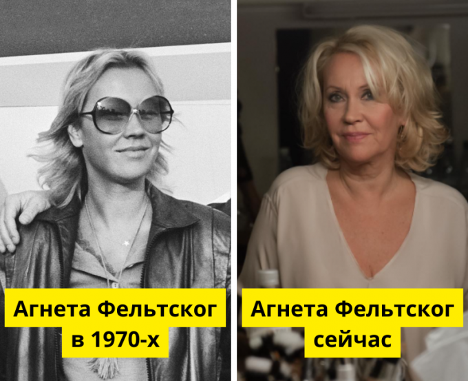  Википедия / @agnetha_official