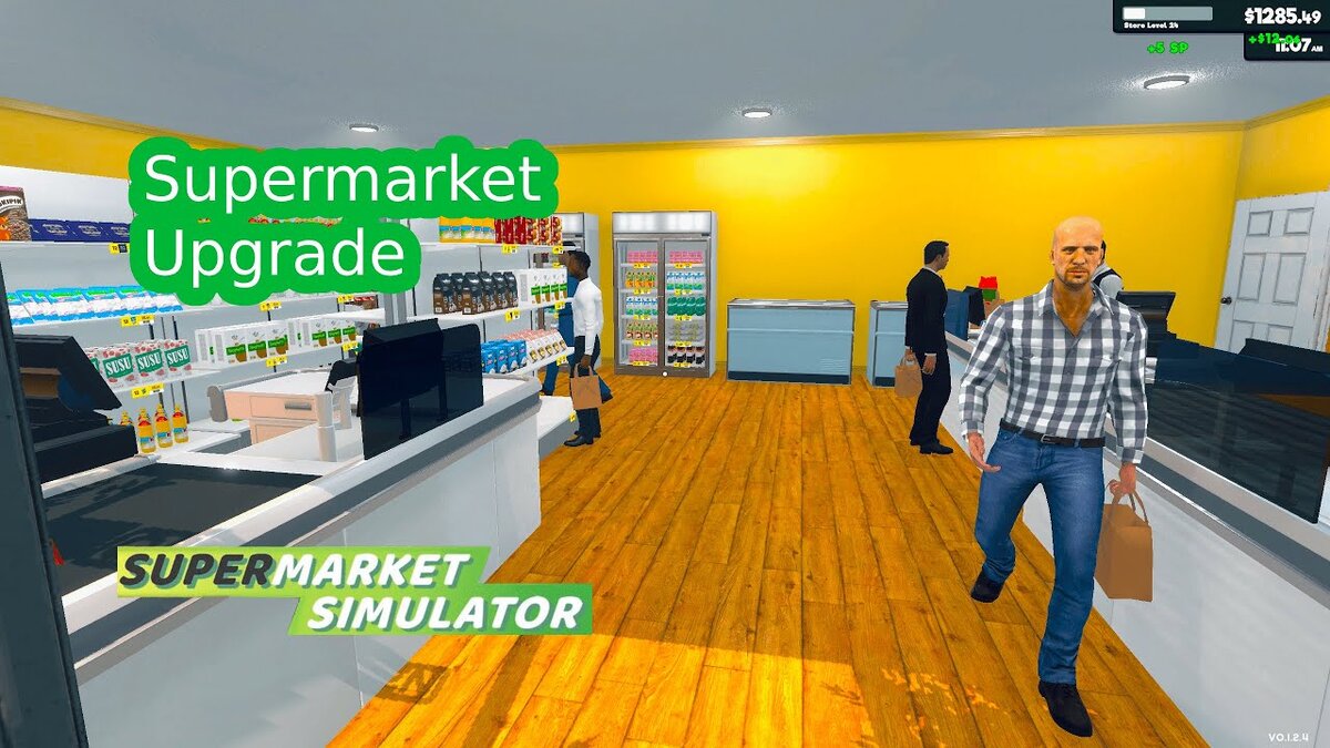 Игра "Supermarket Simulyator"