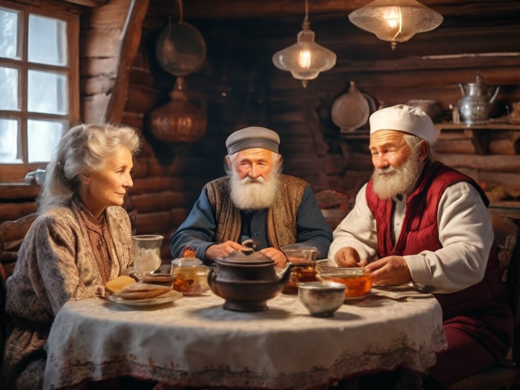 В гостях. Рассказ "Выводной"