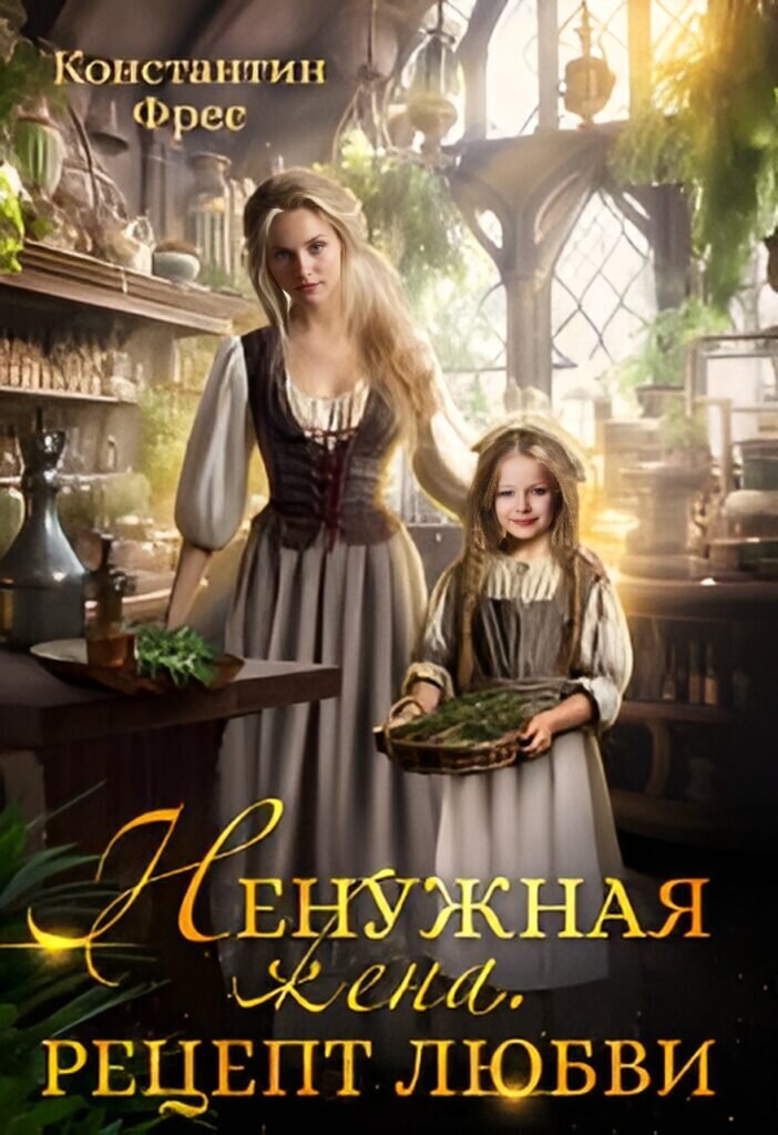 Обложка книги "Ненужная жена. Рецепт любви" 
