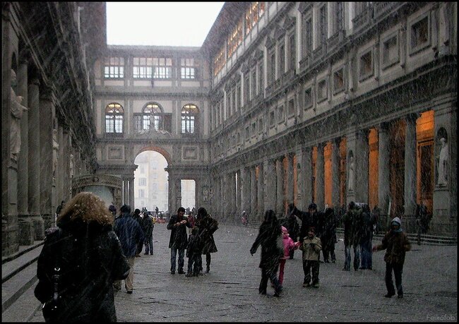 1.  Галерея Уффици. Фото авторское ©