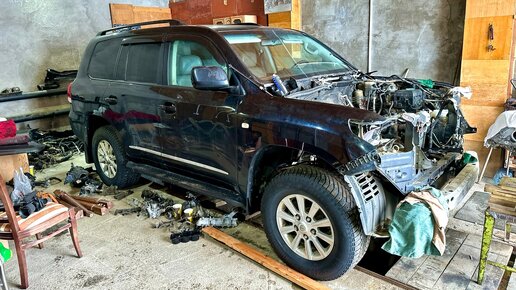 下载视频: Сколько стоит поставить на ход LAND CRUISER 200 без мотора.