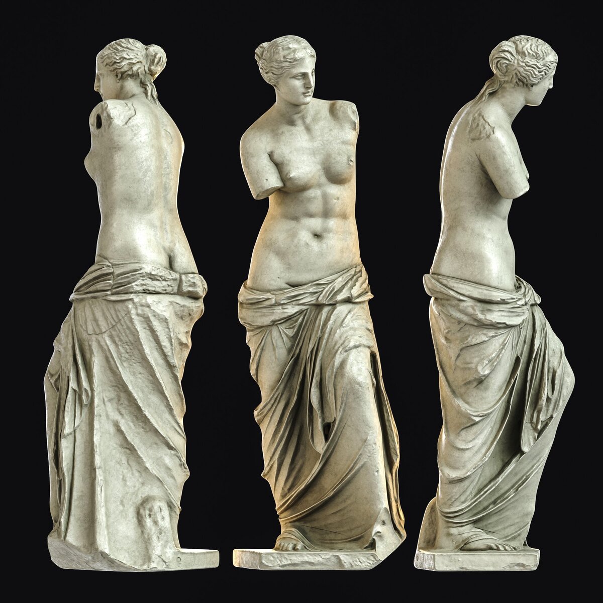 Venus de milo. Статуя Венеры Милосской.