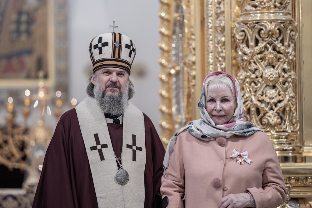 Митрополит Амвросий и Александра Козырева