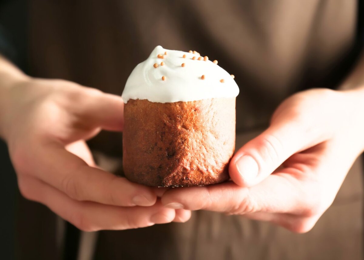 Кулич - традиционное угощение на Пасху