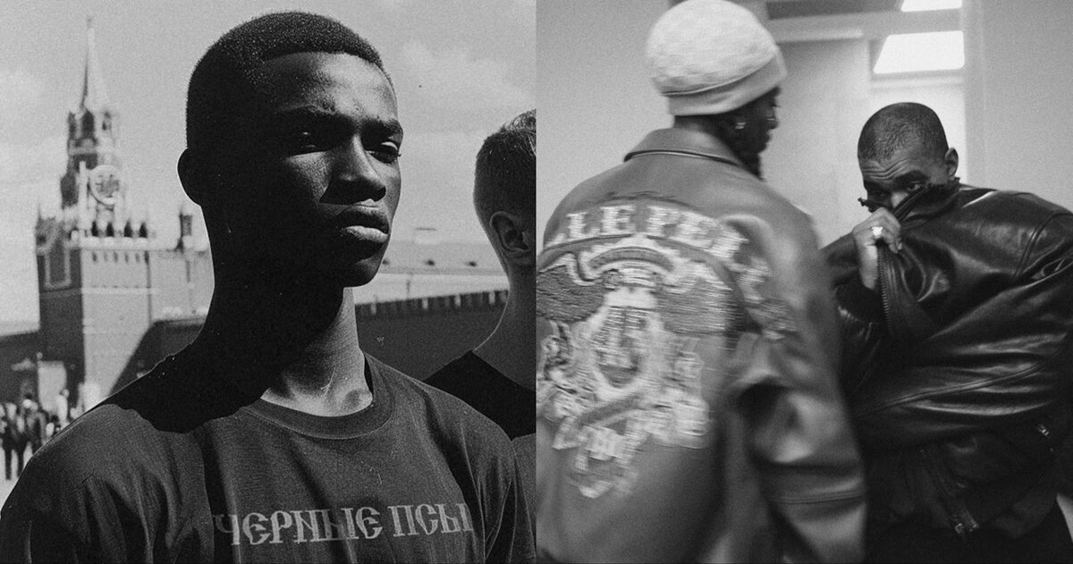 Коллекция "Черные псы" Гоши Рубчинского