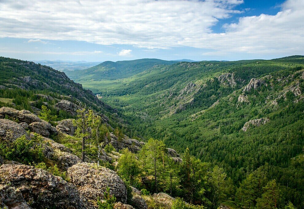 Горная местность.