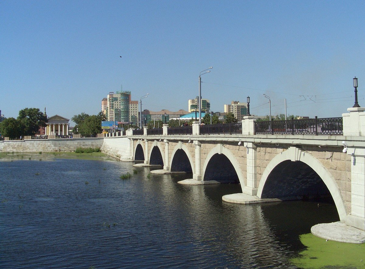 Челябинск. Троицкий мост. Фото из Интернета
