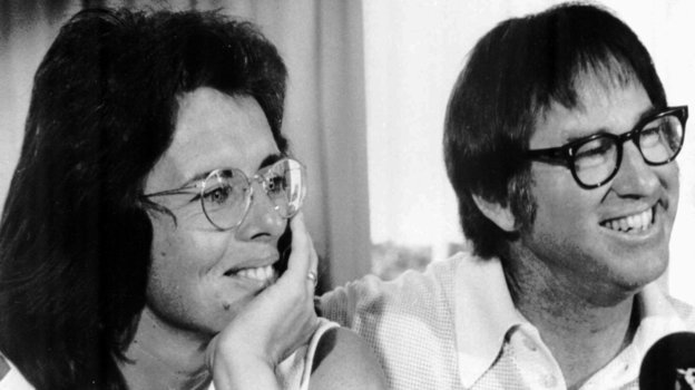 Билли Джин Кинг и Бобби Риггс. Фото Global Look Press