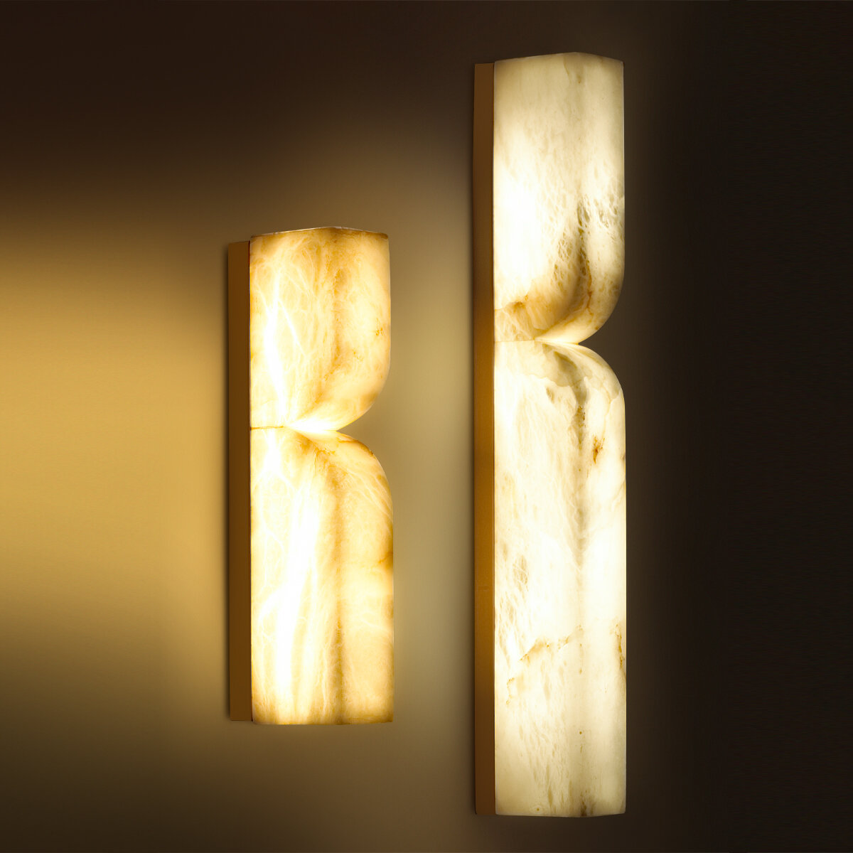 Marbella — линейка светодиодных светильников в базовых формах, выполненных из алебастра