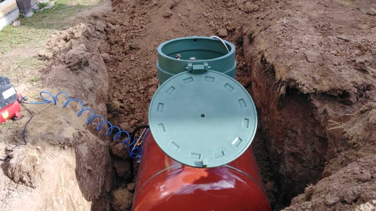 Заправка газгольдера