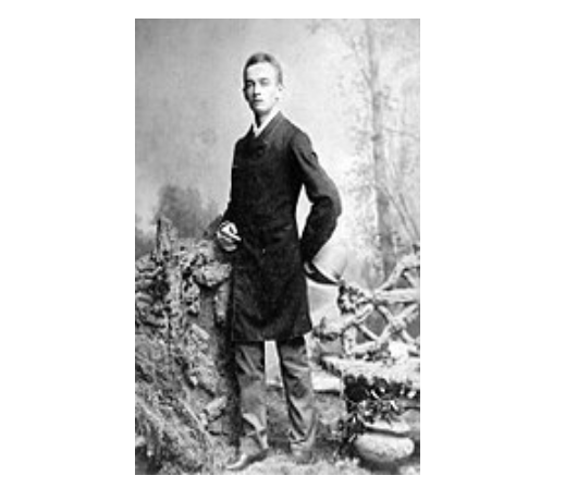 Фредерик в возрасте 17 лет, 1887 год.