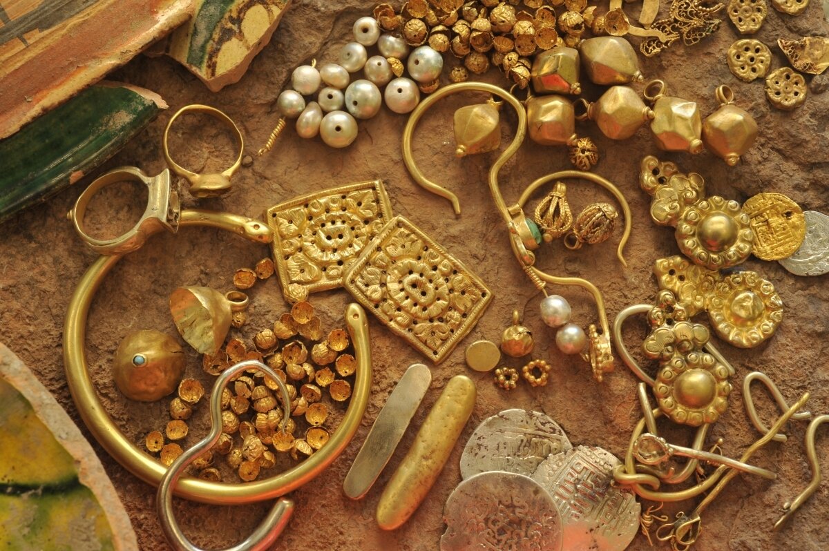 Золото готов из Марфовского клада. Фото из сети