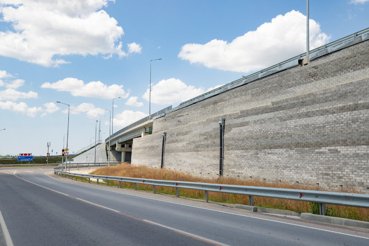 Армогрунтовая система, обход г. Анапа