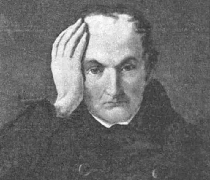 Доминик Монюшко (1788–1848). Литография с портрета Валентия Ваньковича