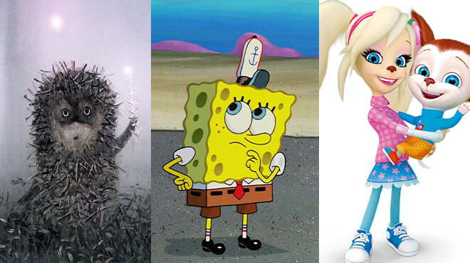 «Ёжик в тумане»,  «Спанч Боб Квадратные Штаны»,  «Барбоскины»