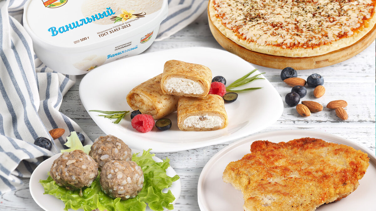 Продукты ТМ «ЕРМОЛИНО»