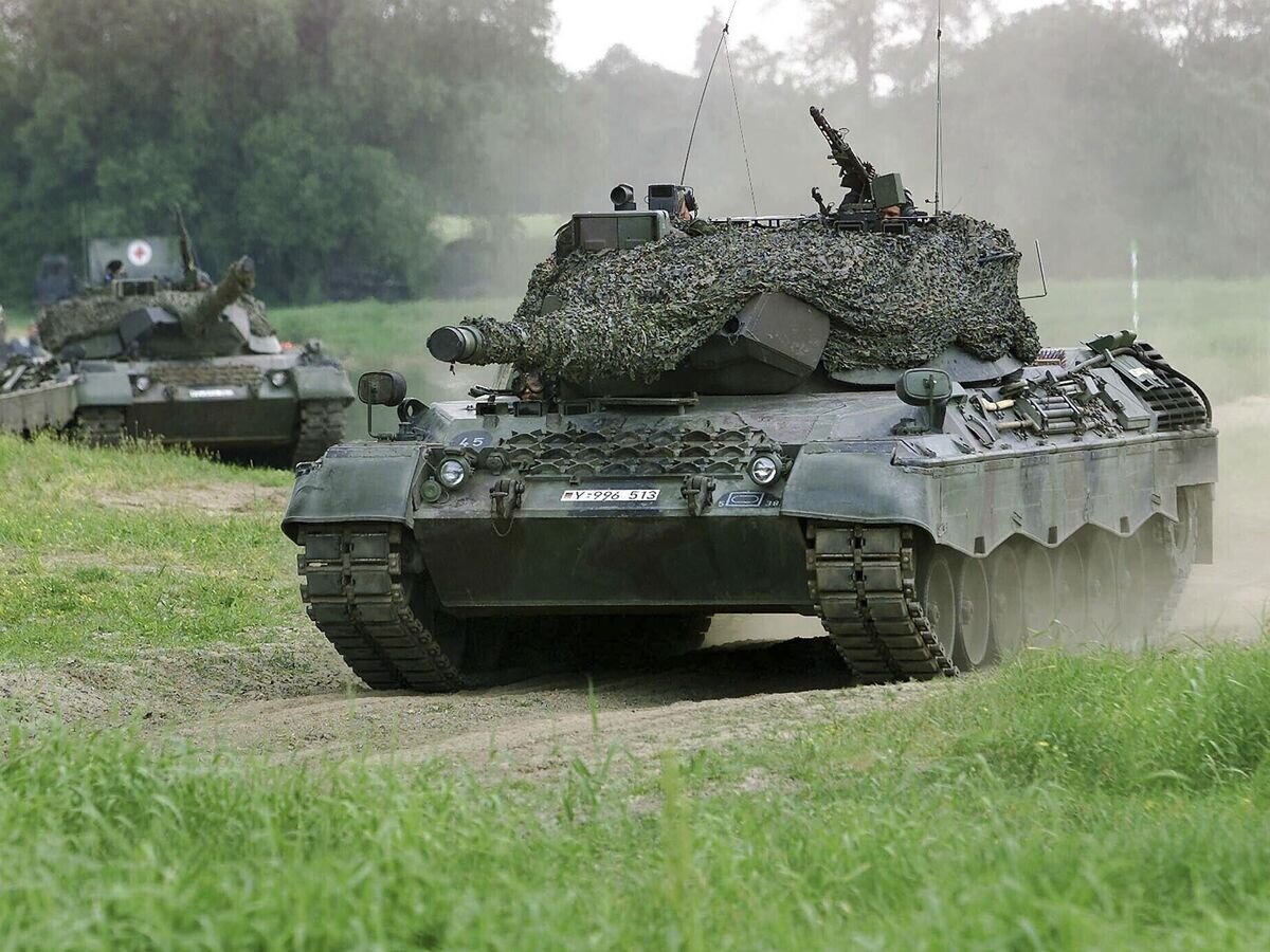    Танк Leopard 1© AP Photo / Eckehard Schulz, File