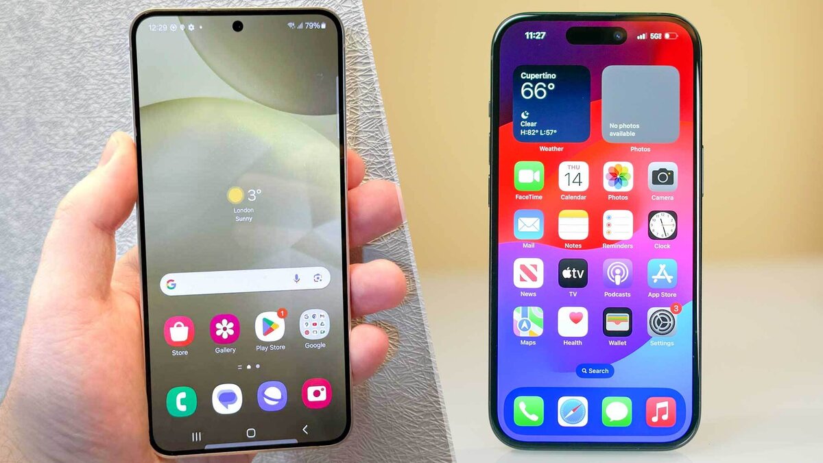 Galaxy S24 Vs. iPhone 15: Кто Победит в Битве Флагманов в 2024 | TechTrendy  | Дзен