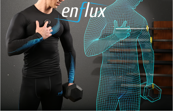 Спортивная одежда Enflux, фото Kickstarter