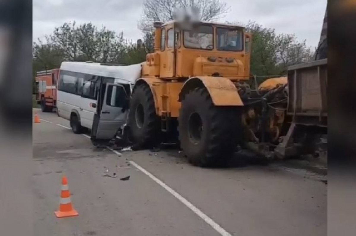 В ДТП под Прохоровкой в Белгородской области погиб водитель автобуса | АиФ- Белгород | Дзен