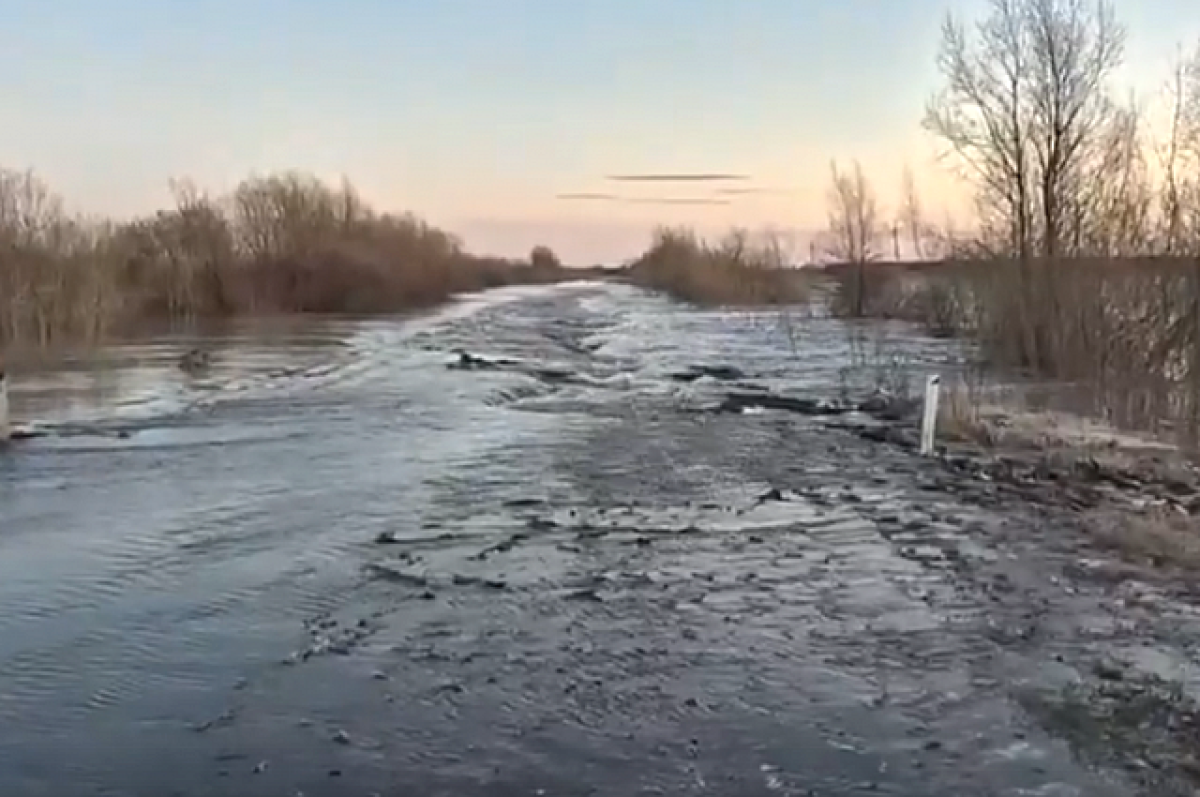    В Абатский район пришел паводок